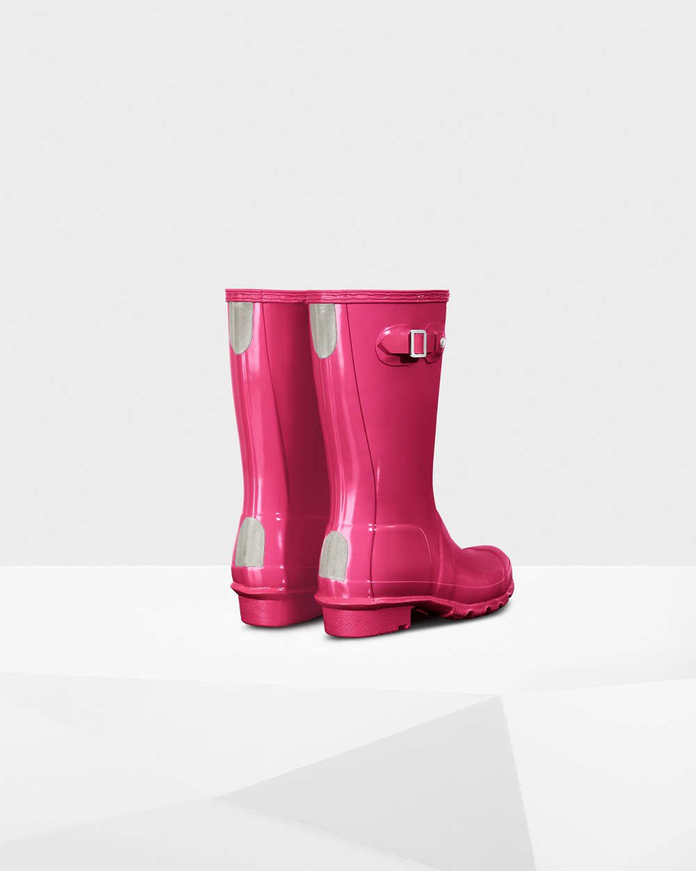 Kids Hunter Original Big Gloss | Rain Boots Light Pink | NZ-15034-VAGU